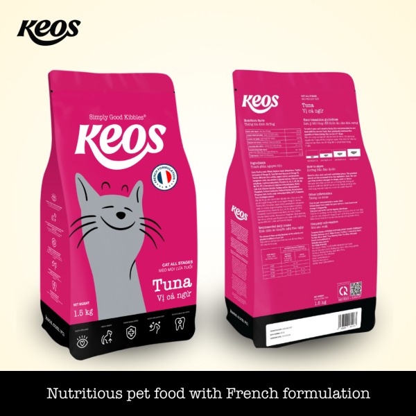 Keos for Cat All Stages - Tuna Flavor