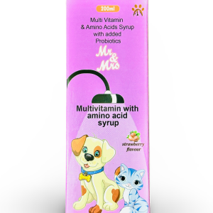 Mr & Mrs Multivitamin with Amino Acid and Prebiotics Syrup – 200ml