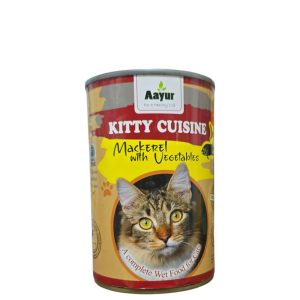 Aayur Kitty Cuisine – Mackerel with Vegetables 380g