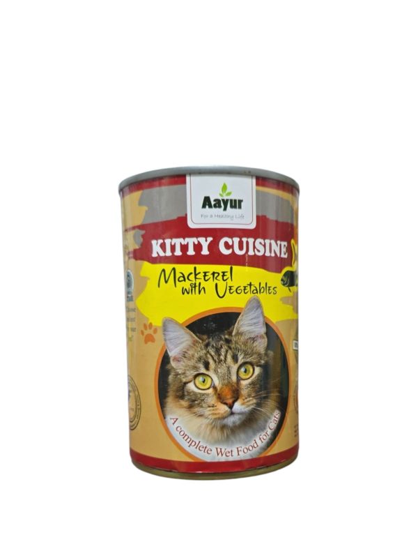 Aayur Kitty Cuisine – Mackerel with Vegetables 380g