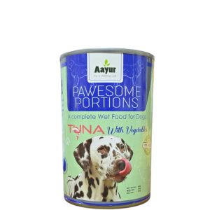 Aayur Pawsome Portions – Tuna with Vegetables 380g