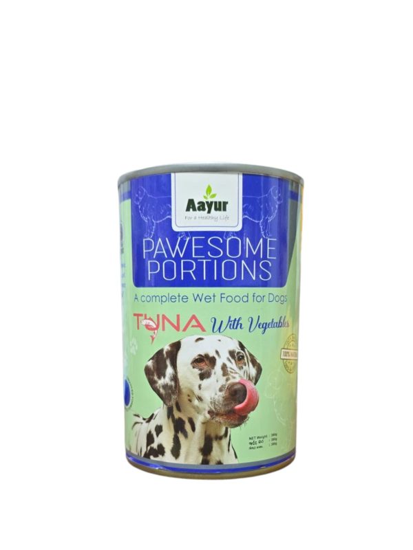 Aayur Pawsome Portions – Tuna with Vegetables 380g