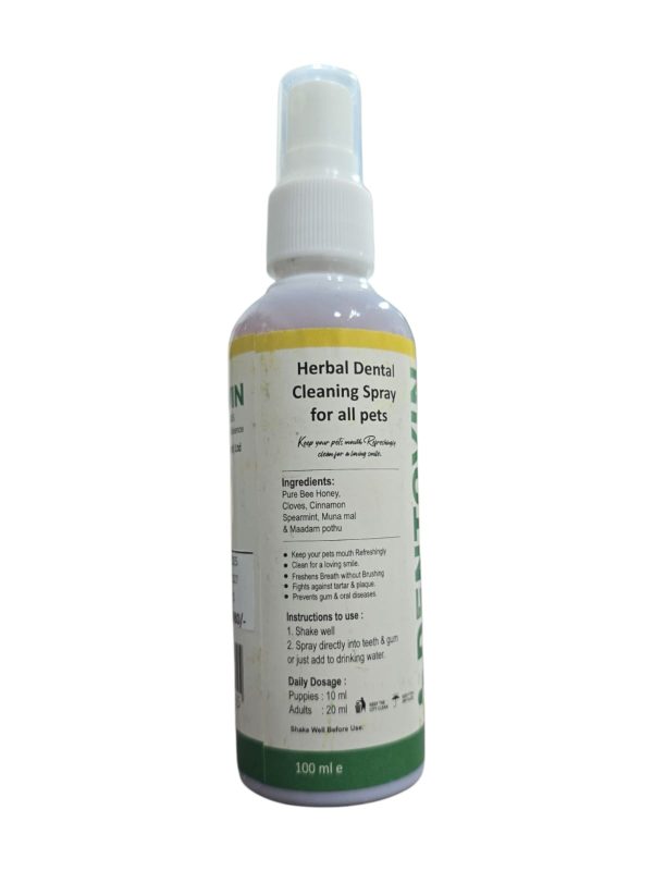 Dentovin Pets Dental Spray – 100ml - Image 3