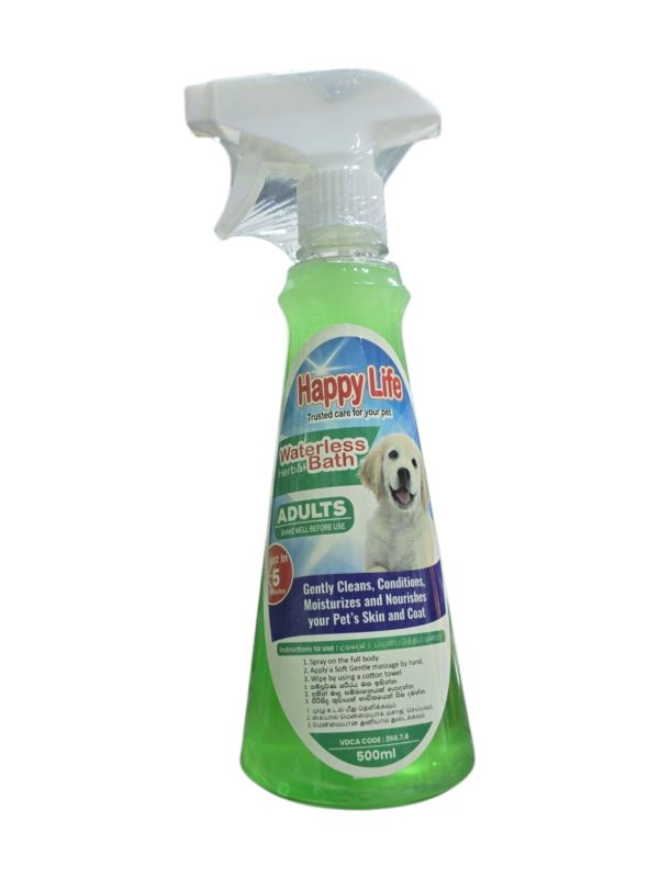 Happy Life Waterless Bath for Dogs– 500ML - Image 2