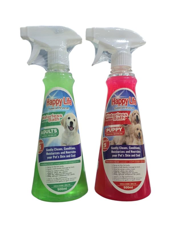 Happy Life Waterless Bath for Dogs– 500ML