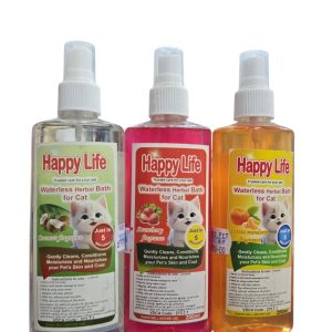 Happy Life Waterless Bath for Cats – 200ml