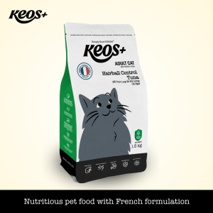 Keos+ Hairball Control for Adult Cat - Tuna Flavor