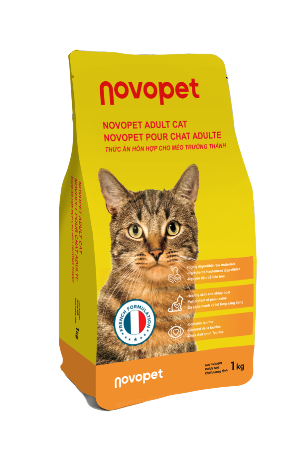 NOVOPET Cat - Food for All Breeds 1Kg
