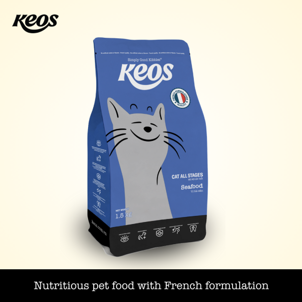 Keos for Cat All Stages - Seafood Flavor
