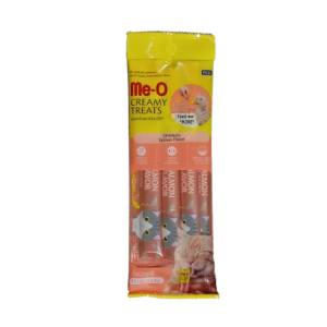 Me-O Creamy treats - Salmon flavour 5pcs pack